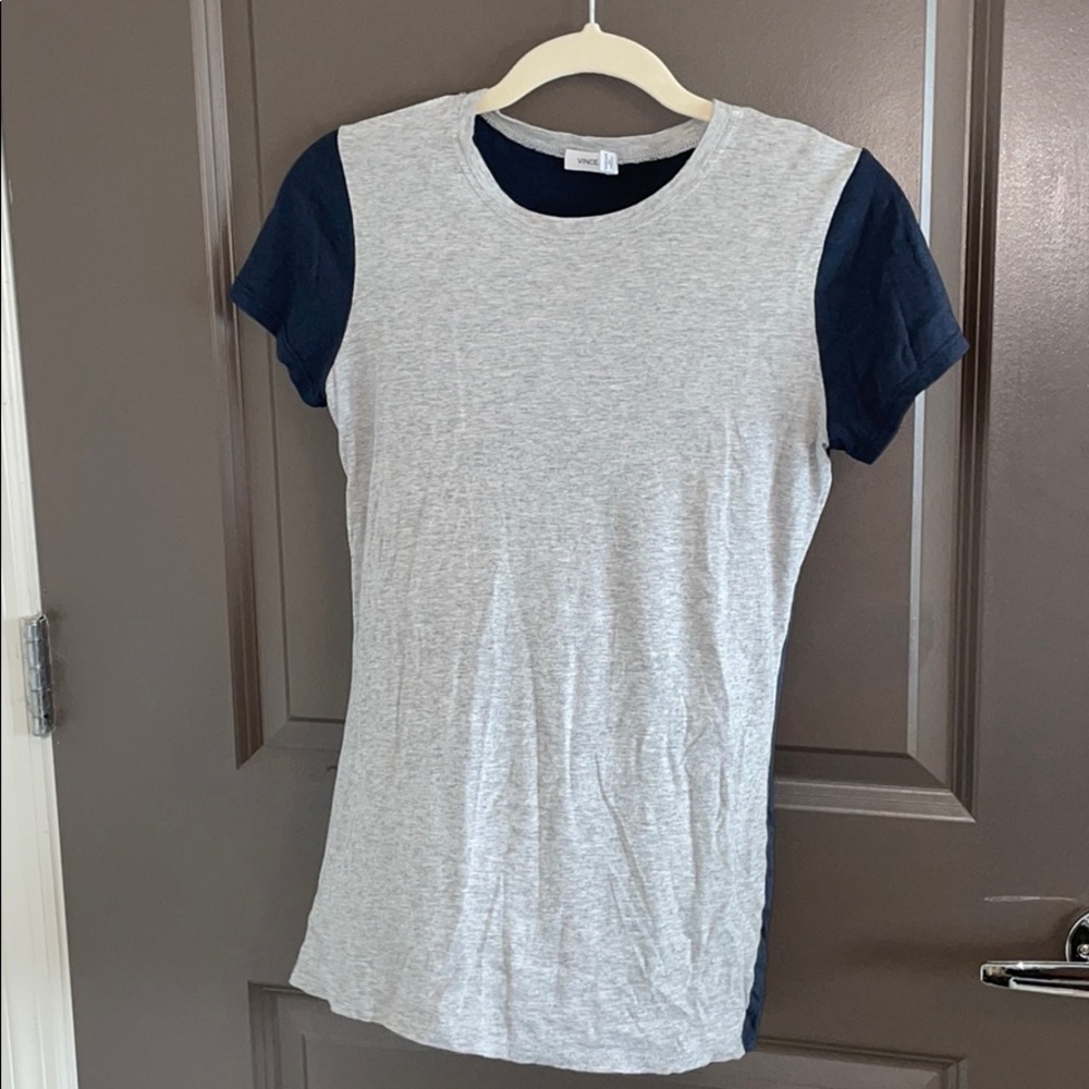 Vince Pima Cotton Crew  T-shirt